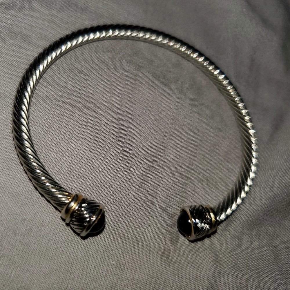 Real Sterling Silver, classy wrist cuff